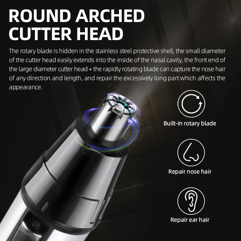 electric nose hair trimmer, view 4 - MRSLM