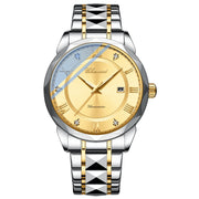 calendar luminous quartz watch for men, view 2 - MRSLM