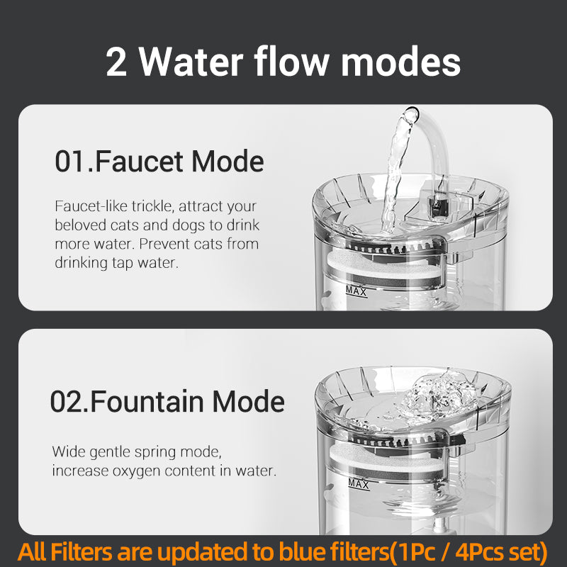automatic cat water fountain, view 4 - MRSLM
