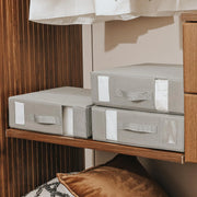 foldable bed sheet organizer, view 5 - MRSLM