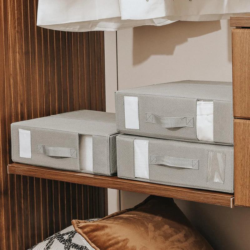 foldable bed sheet organizer, view 5 - MRSLM