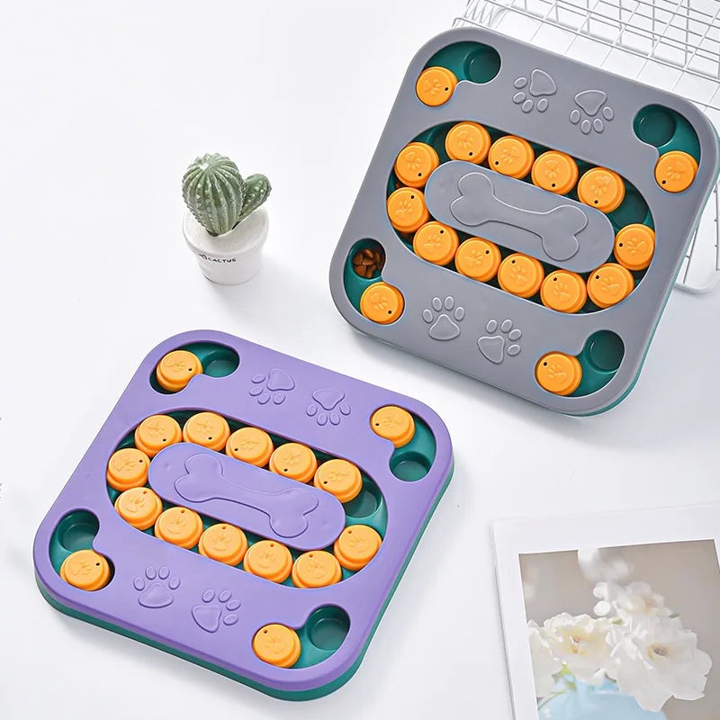dog puzzle slow feeder bowl - MRSLM