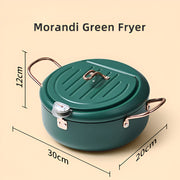 stainless steel oil frying pot, view 3 - MRSLM