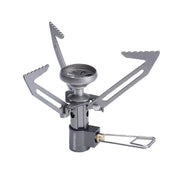 titanium ultralight mini gas stove, view 2 - MRSLM