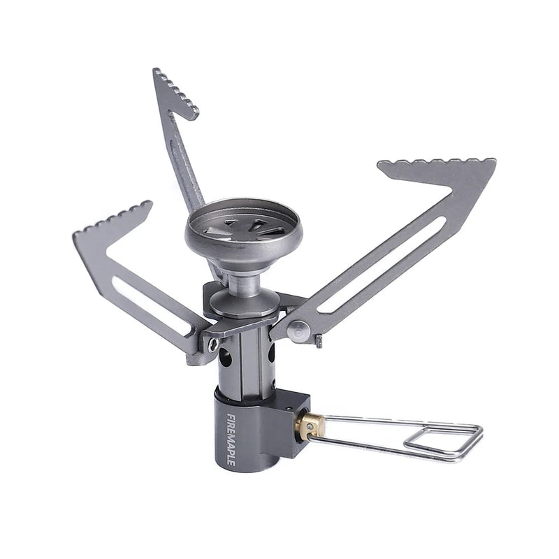 titanium ultralight mini gas stove, view 2 - MRSLM