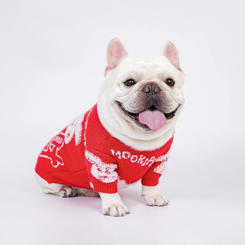 chinese new year dog sweater, view 5 - MRSLM