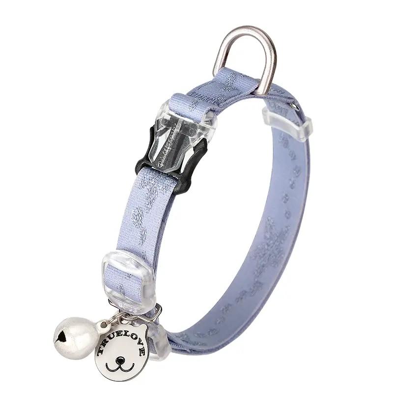 adjustable cat and small dog collar, view 3 - MRSLM