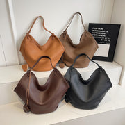 lychee-grain tote bucket bag - MRSLM