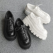 height increasing leather loafers, view 8 - MRSLM