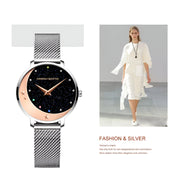 women's quartz watch with rhinestones, view 6 - MRSLM