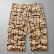 plaid workwear shorts, view 2 - MRSLM
