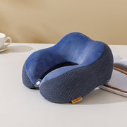memory foam U-shaped neck pillow, view 2 - MRSLM