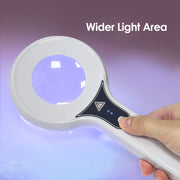 portable LED skin analysis lamp, view 4 - MRSLM