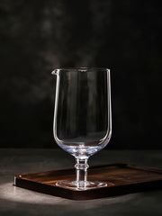 lead-free crystal cocktail mixing cup, view 5 - MRSLM