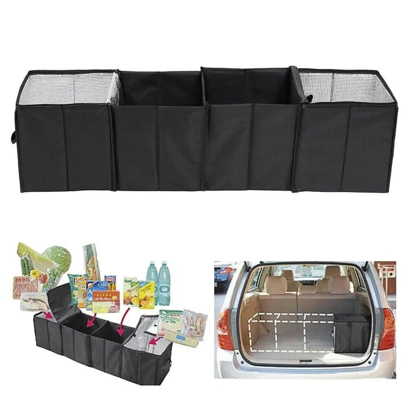 collapsible car trunk organizer with cooler, view 6 - MRSLM