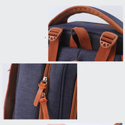 large capacity men's computer backpack, view 4 - MRSLM