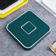 6-piece square ceramic dinnerware set, view 13 - MRSLM