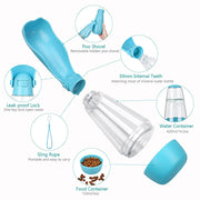 portable dog water bottle, view 5 - MRSLM