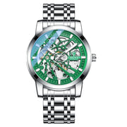 men's hollow automatic mechanical watch, view 2 - MRSLM