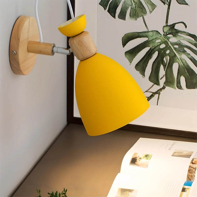 nordic minimalist led wall lamp, view 9 - MRSLM