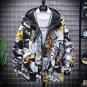 Men's plus size slim fit casual coat, view 8 - MRSLM