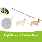 strong retractable dog leash, view 7 - MRSLM