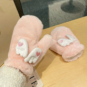 moving wings mittens for women, view 7 - MRSLM
