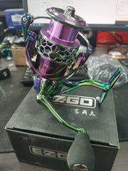 all-metal spinning fishing reel, view 5 - MRSLM