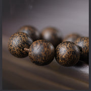 vintage 108 bead Buddhist bracelet, view 5 - MRSLM