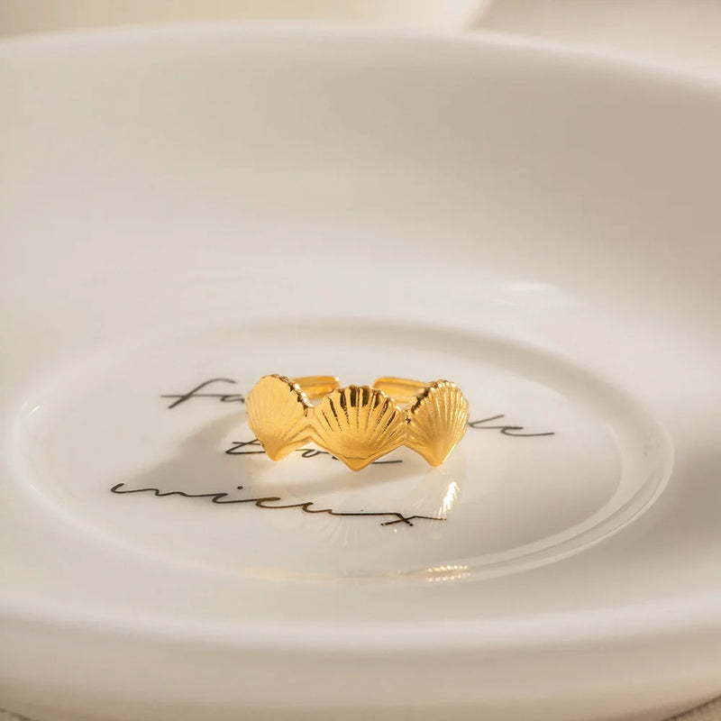 shell shaped opening ring, view 8 - MRSLM