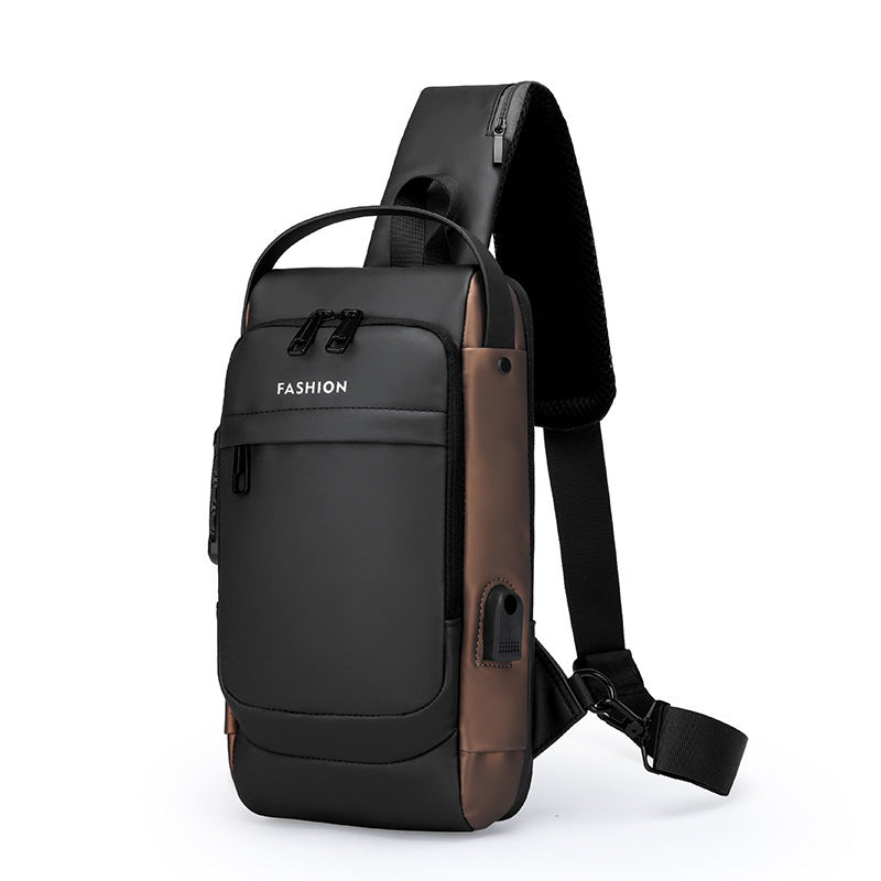 Men's large capacity waterproof leisure bag, view 5 - MRSLM