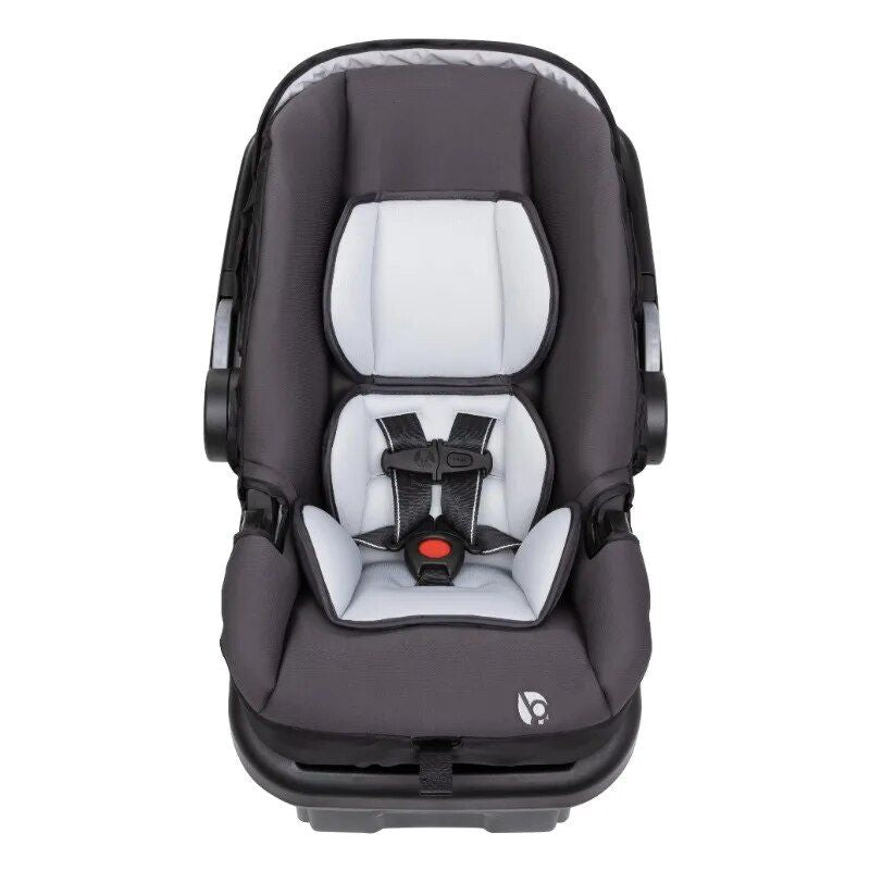 infant car seat in desert midnight black, view 4 - MRSLM