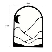nordic iron line wall art, view 3 - MRSLM