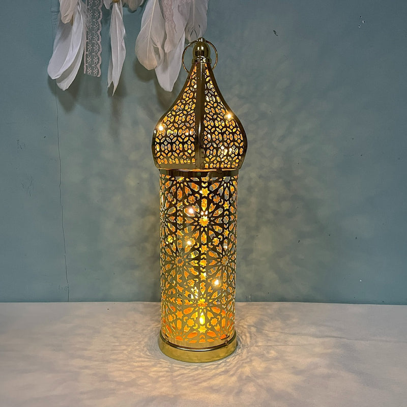 hollow led decorative lantern, view 13 - MRSLM