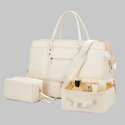 Women's large travel tote bag set - MRSLM