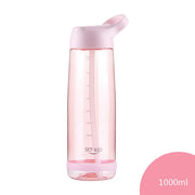 leak-proof straw water bottle, view 4 - MRSLM