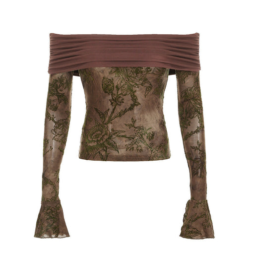 slim-fit off-shoulder top, view 5 - MRSLM