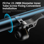 alloy bike bell horn, view 6 - MRSLM