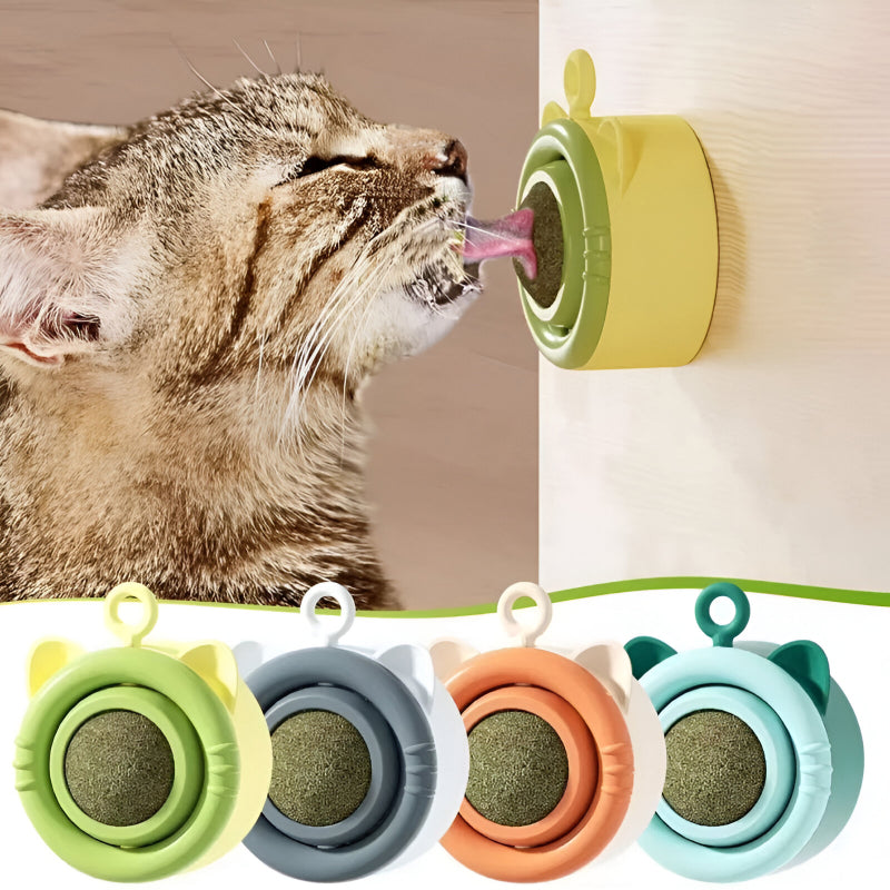 rotating catnip ball toy - MRSLM