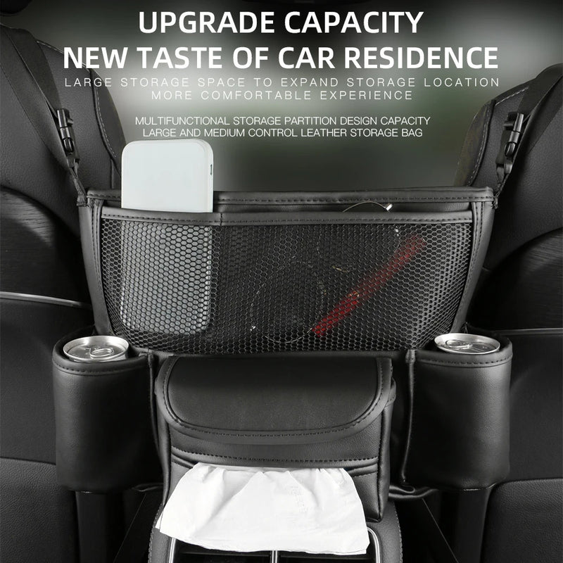 car leather storage organizer, view 7 - MRSLM