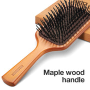 maple wood scalp massage hair brush, view 6 - MRSLM