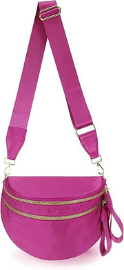 checkered crossbody shoulder bag, view 7 - MRSLM