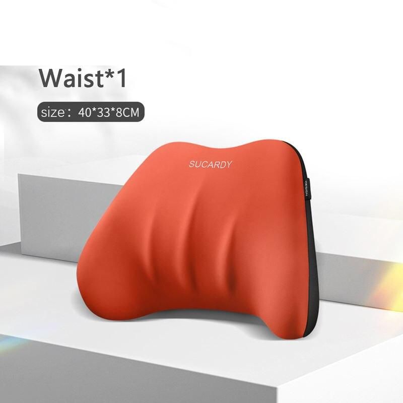 memory foam car seat pillow, view 3 - MRSLM