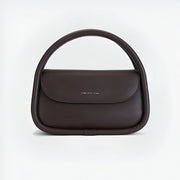 large soft split leather shoulder bag, view 4 - MRSLM