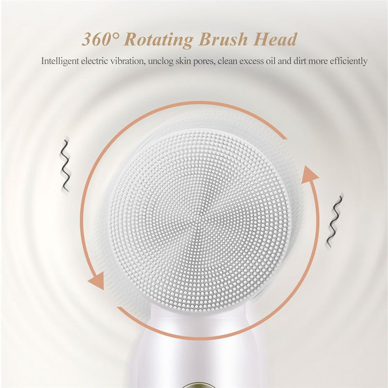 electric facial cleansing brush, view 10 - MRSLM