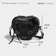 heart small tote handbag, view 11 - MRSLM