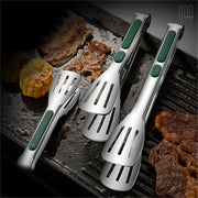 stainless steel BBQ tongs, view 7 - MRSLM