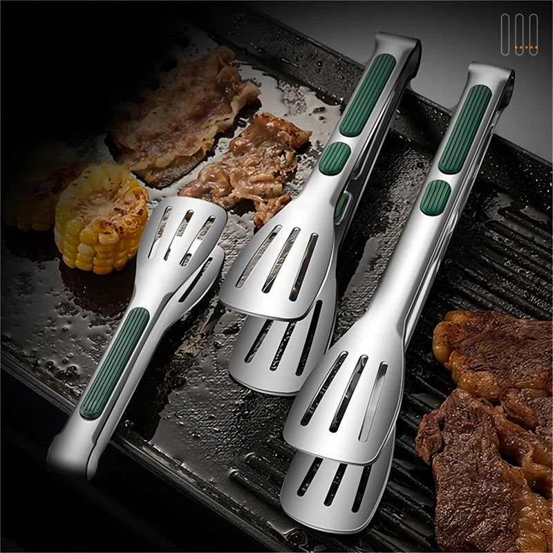 stainless steel BBQ tongs, view 7 - MRSLM