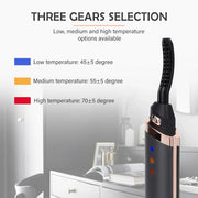 usb rechargeable heated eyelash curler, view 10 - MRSLM