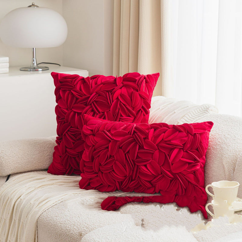 velvet decorative pillowcase, view 4 - MRSLM